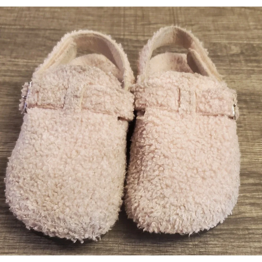 Lucky Brand Sherpa Clogs Toddler Size‎ 10 Pink